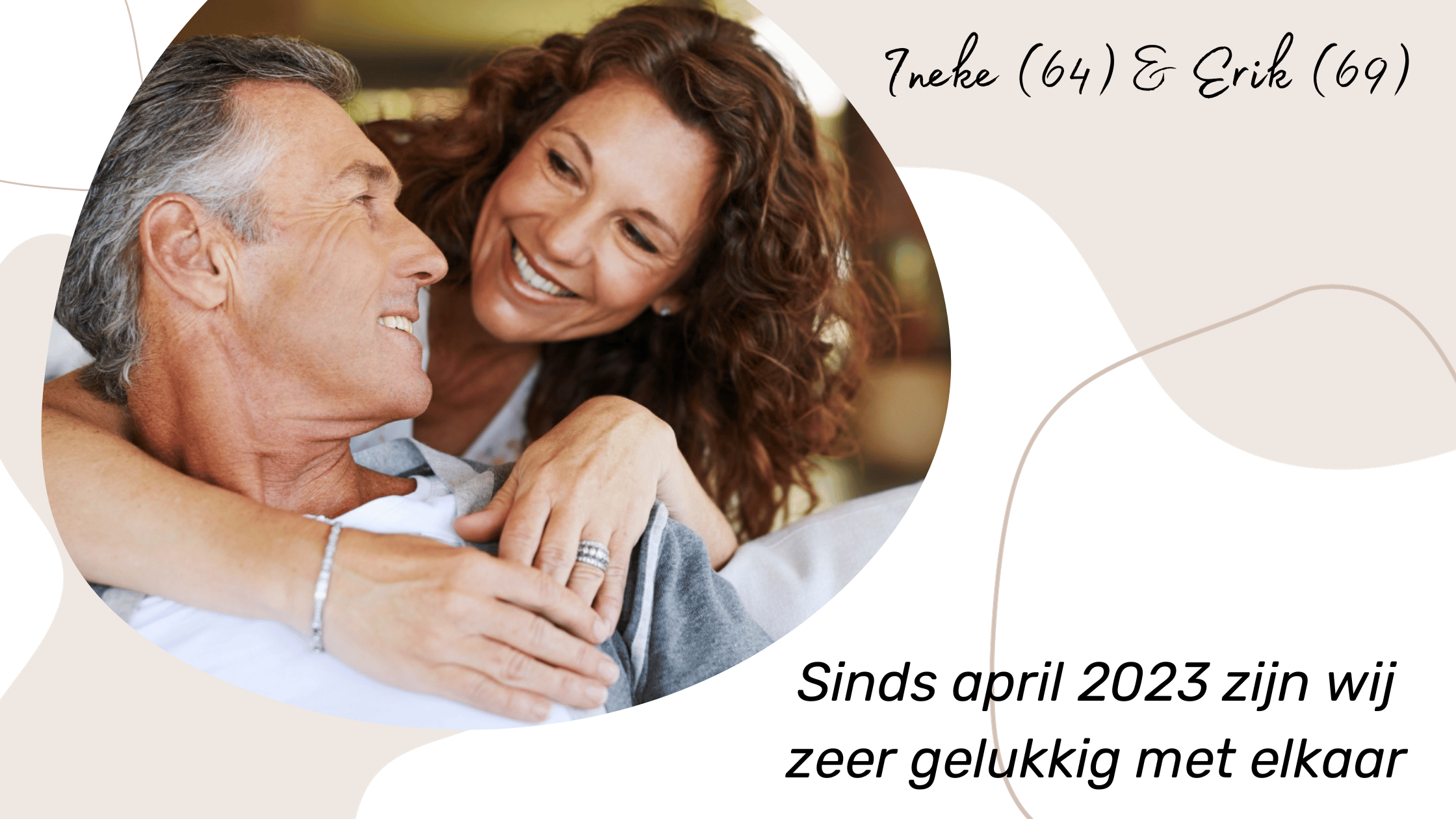 Ineke en Erik vinden elkaar via de relatiebemiddeling van 60PlusRelatie
